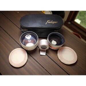 Vintage Kaligar Aux Lens Set Wide Tele Viewfinder Kodak Instamatic Lomography